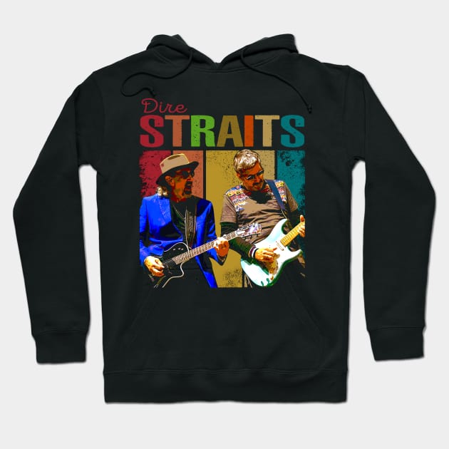 Money for Nothing, Threads for Everything Straits Band-Inspired Apparel Rules Your Wardrobe Hoodie by Femme Fantastique